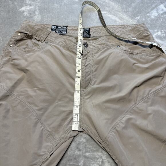 Kuhl Liberator Convertible Pants Mens 40x30 Khaki Stealth Zip Off Hiking Outdoor - Picture 4 of 16